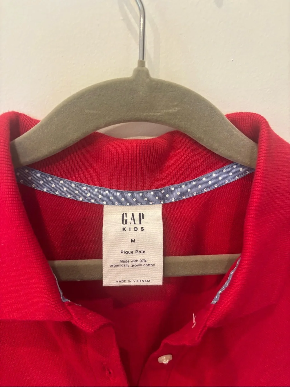 Gap Kids Girls' Red Polo Dress